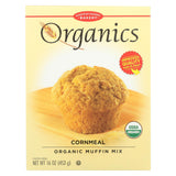 European Gourmet Bakery Organic Cornmeal Muffin Mix - Cornmeal - Case Of 12 - 16 Oz.