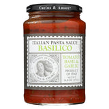 Cucina And Amore - Basilico Italian Pasta Sauce - Tomato, Basil And Garlic - Case Of 6 - 16.8 Oz.