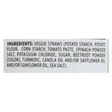 Sensible Portions Garden Veggie Straws - Sea Salt - Case Of 24 - 1 Oz.