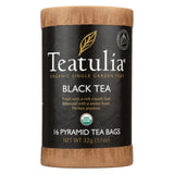 Teatulia Organic Teatulia Black Tea - Case Of 6 - 16 Bag