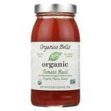 Organico Bello Basil Pasta Sauce - Tomato - Case Of 6 - 25 Oz.