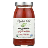 Organico Bello Marinara Pasta Sauce - Spicy - Case Of 6 - 25 Oz.