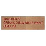 Montebello Organic Pasta - Whole Wheat Penne Rigate - Case Of 12 - 1 Lb.