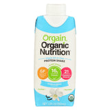 Orgain Organic Nutritional Shakes - Sweet Vanilla Bean - Case Of 12 - 11 Fl Oz.