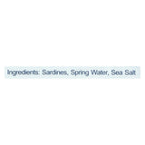 Bela - Olhao Sardines Spring Water - Case Of 12 - 4.25 Oz.