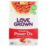Love Grown Foods Cereal - Power Os - Strawberry - 10 Oz - Case Of 6