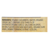 Woodstock Organic Pickles - Kosher Dill - Spears - Case Of 6 - 24 Oz.