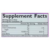 Neocell Laboratories Biotin Bursts - Chewable - Acai Berry - 30 Count