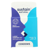 Sustain Condoms Comfort Fit - 3 Pack