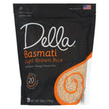 Della - Basmati Light Brown Rice - Case Of 6 - 28 Oz.