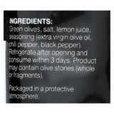 Gaea Olives - Green - Pitted - With Chili And Black Pepper - Snack Pack - 2.3 Oz - Case Of 8