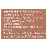 Tcho Chocolate Milk Chocolate Bar - Cacao - Case Of 12 - 2.5 Oz.