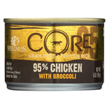 Wellness Pet Products Dog Food - Chicken With Broccoli - Case Of 24 - 6 Oz.
