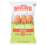 Boulder Canyon - Kettle Chips - Red Chili - Case Of 12 - 5.25 Oz.