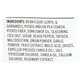 Saffron Road Lentil Chips - Cracked Pepper - Case Of 12 - 4 Oz.