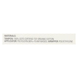 The Honest Company Cotton Tampon - Plant Based - Super - 16 Count