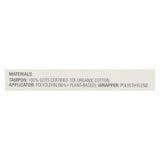 The Honest Company Cotton Tampon - Plant Based - Plus - 16 Count