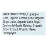 Matchabar Tea - Iced - Matcha - Apple Ginger - Case Of 12 - 10 Fl Oz