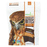 Endangered Species Chocolate Dark Chocolate Squares - With Sea Salt And Almonds - Case Of 12 - 4.20 Oz