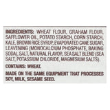 Back To Nature Crackers - Kale And Sea Salt - Case Of 6 - 6.5 Oz.