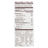 Back To Nature Crackers - Kale And Sea Salt - Case Of 6 - 6.5 Oz.