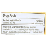 Burts Bees - Thrt Drop Hny & Pom - Cs Of 12-20 Ct
