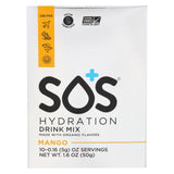 Sos Hydration - Drink Mix - Mango - Case Of 5 - 10-0.16 Oz.