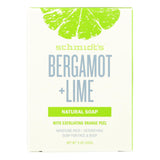 Schmidt's Deodorant Bar Soap - Bergamot & Lime - Case Of 6 - 5 Oz