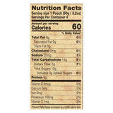 North Coast - Organic Apple Sauce - Pumpkin Spice - Case Of 6 - 4-3.2 Oz.