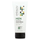 Andalou Naturals - Face Wash - Men's Refreshing - 6 Fl Oz.