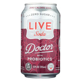 Live Soda - Soda Doctor Probiotic - Case Of 4-6-12 Fl Oz.